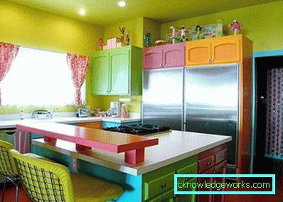 La combinaison de couleurs à l'intérieur de la cuisine (50 exemples de photos)