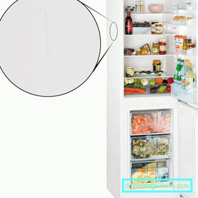 Modèles de réfrigérateurs étroits